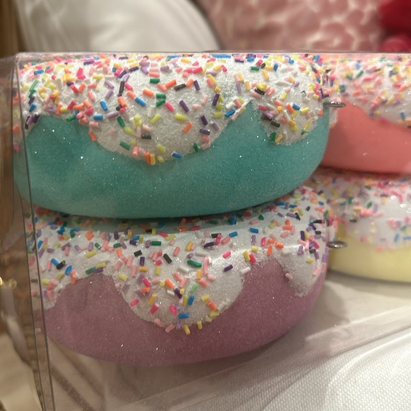 Styrofoam donut ornament display party Christmas tree sweet treat 6.5” - Picture 5 of 8